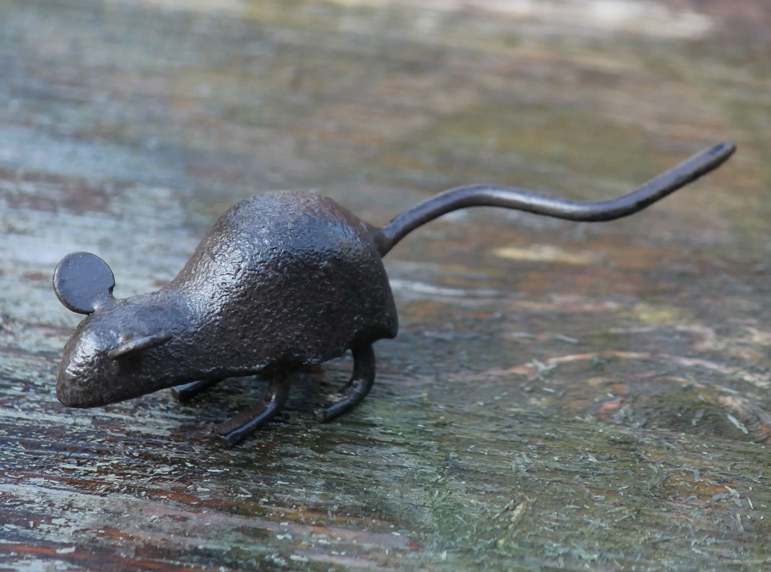 Muis 10 cm. gietijzer MG110