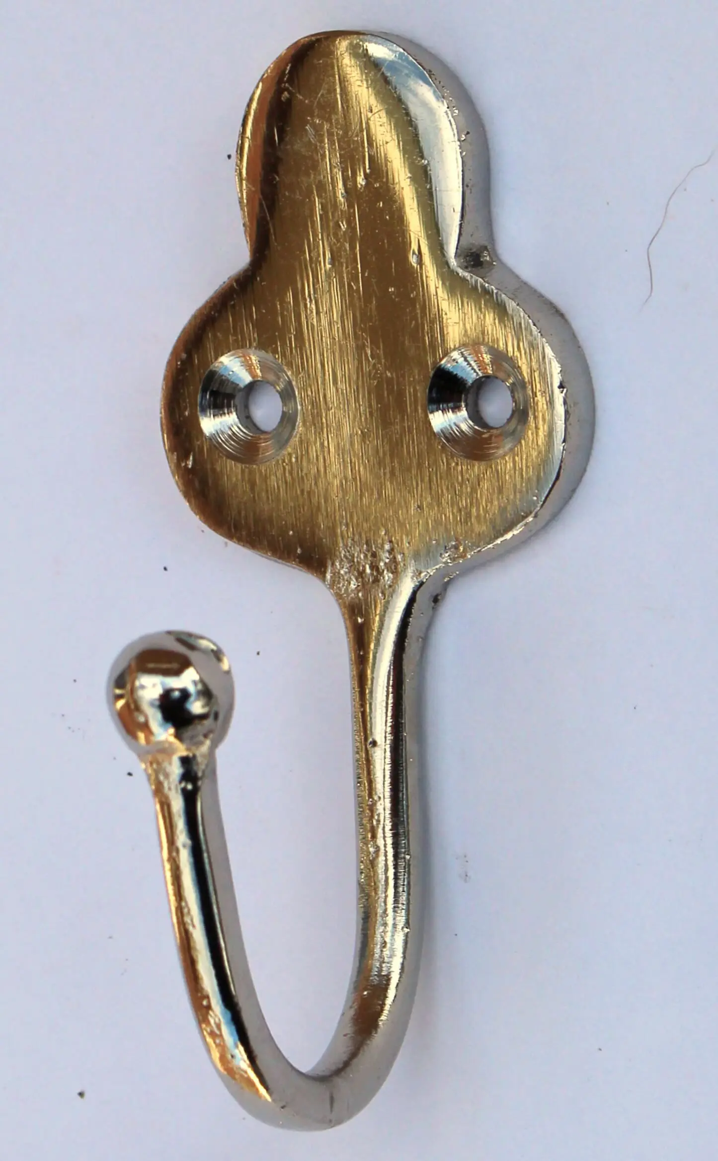 Kapstokhaak klaver, zilver     KH331