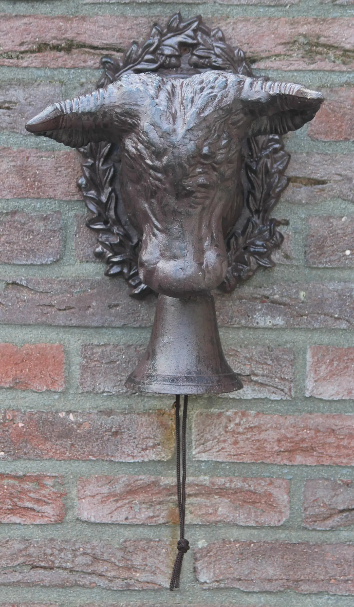 Deurbel Koeienkop Groot/Zwaar, Gietijzer DB300