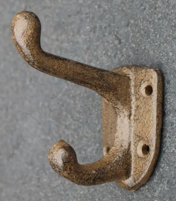 Kapstokhaak schild, gietijzer KH732