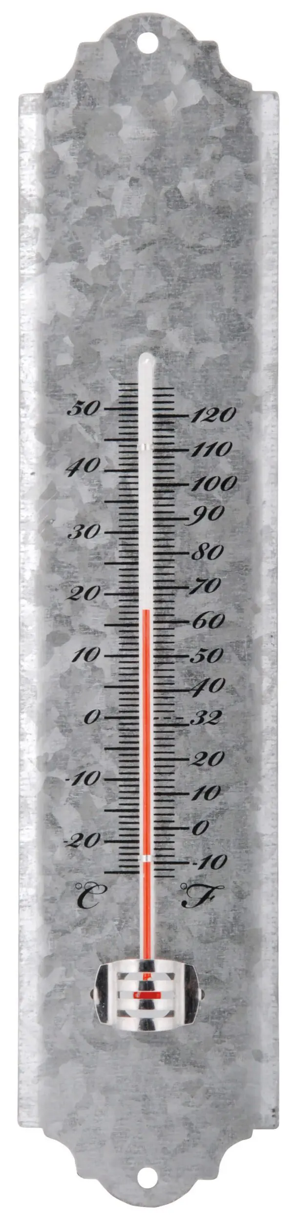 Thermometer zink 30 cm. OZ10
