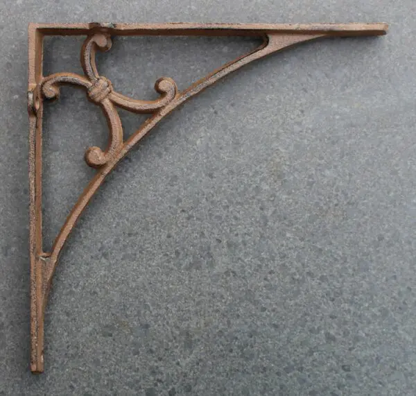 Plankdrager boog 23,6 cm, gietijzer PD181