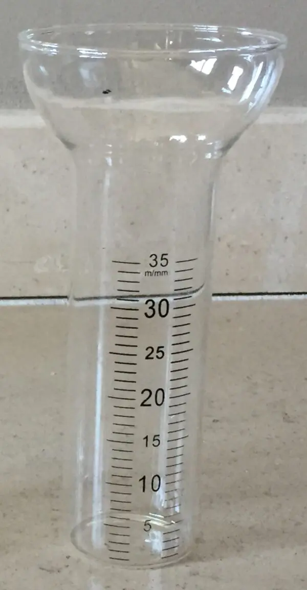 Universeel regenmeterglas, regenmeter glas RM098