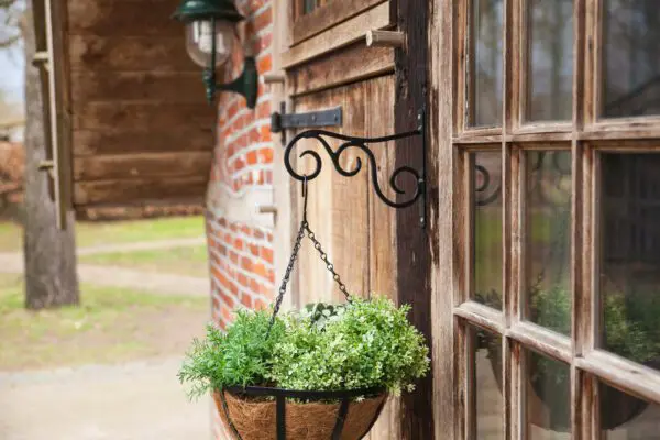 Wandhaak Middel 24,6 cm. Zwart BPH75 - Afbeelding 2