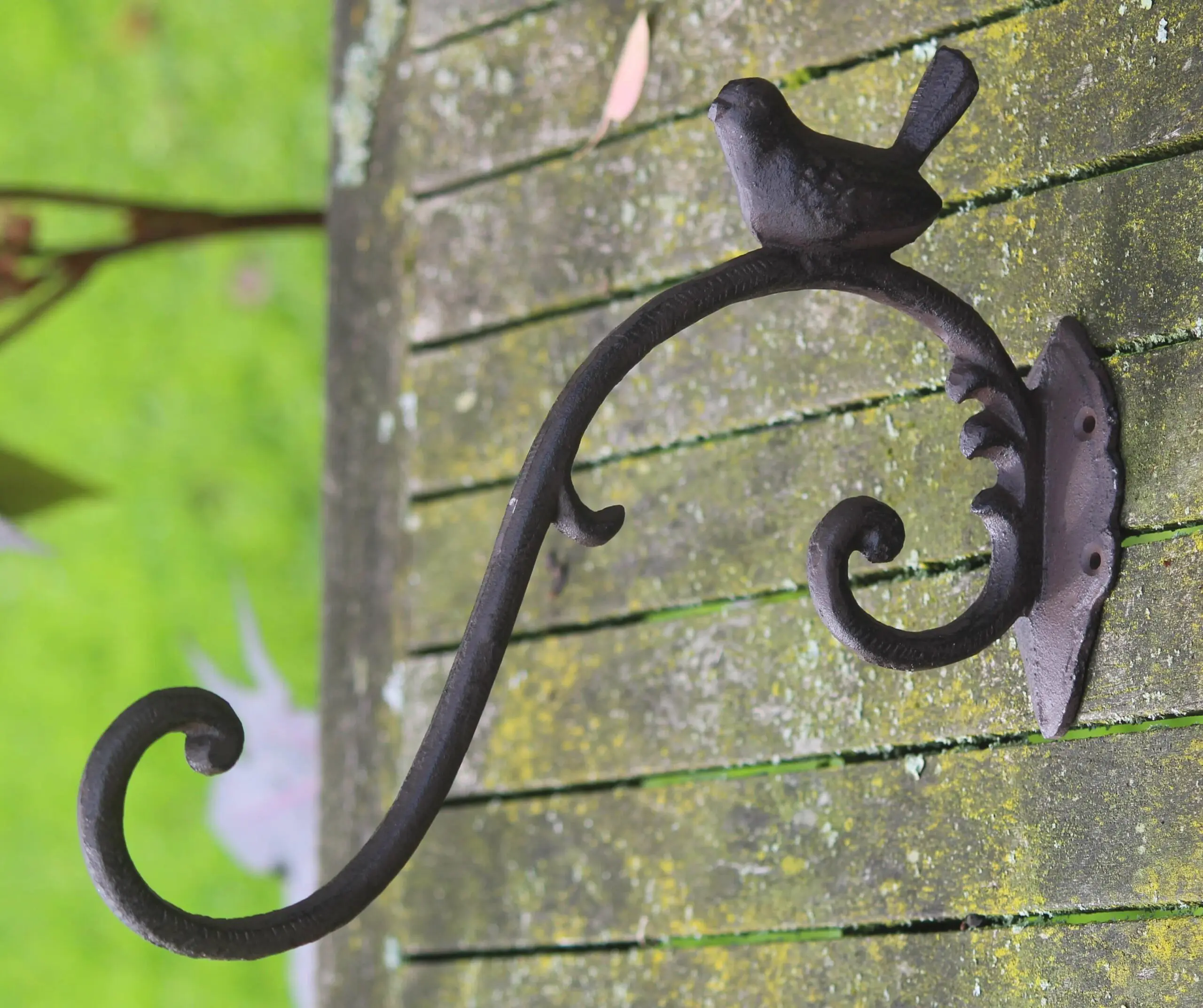 Wandhaak vogel, gietijzer LH236 - Afbeelding 4