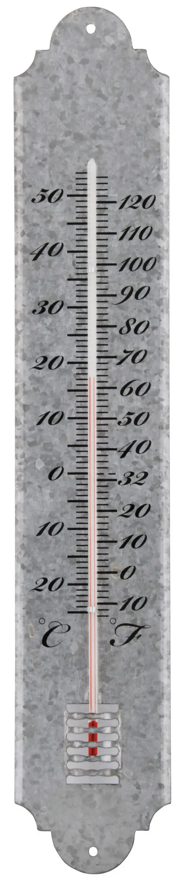 Thermometer zink 50 cm.     OZ11 - Afbeelding 4