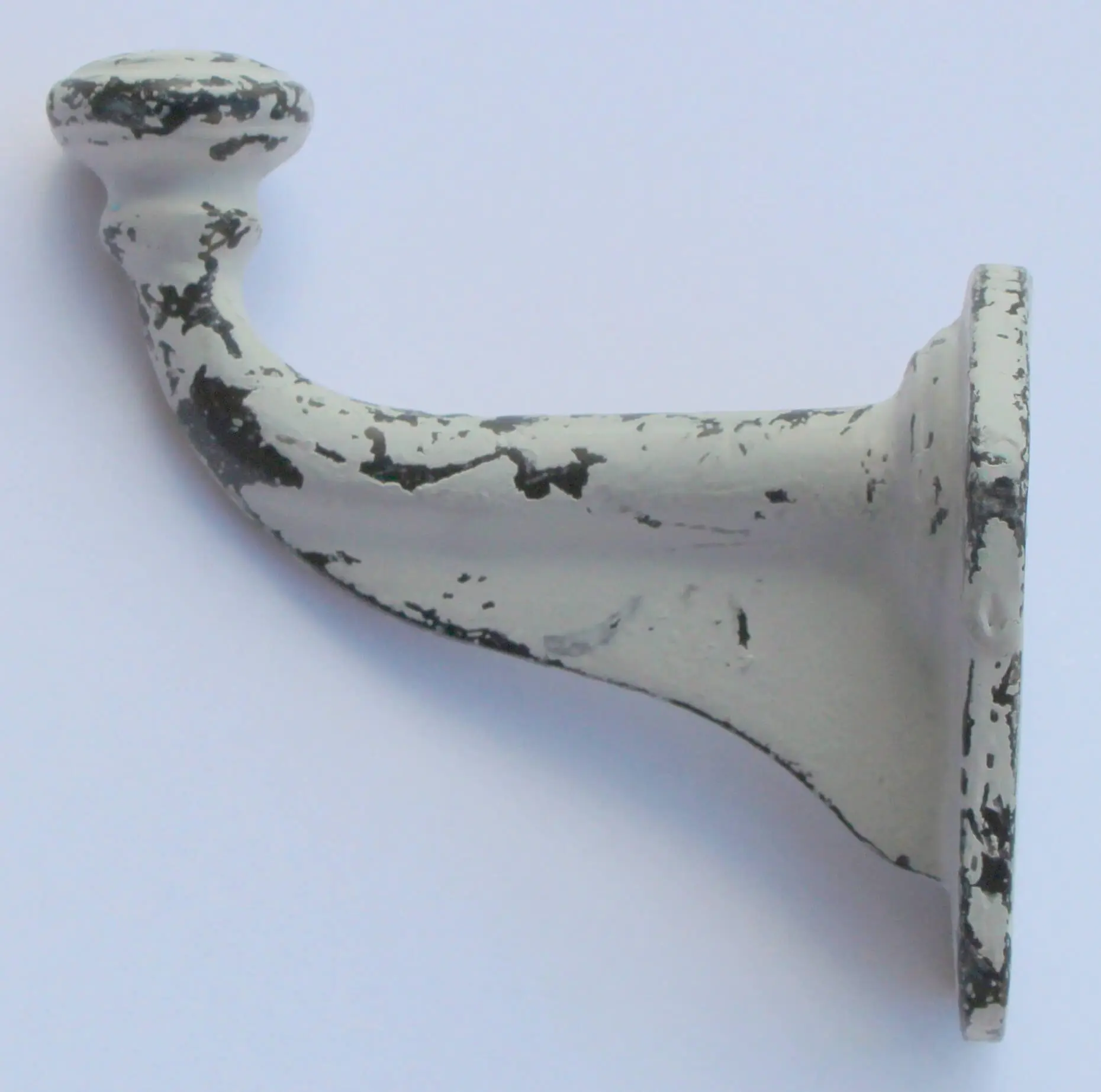 Kapstokhaak antiek grijs, gietijzer KH536 - Afbeelding 2