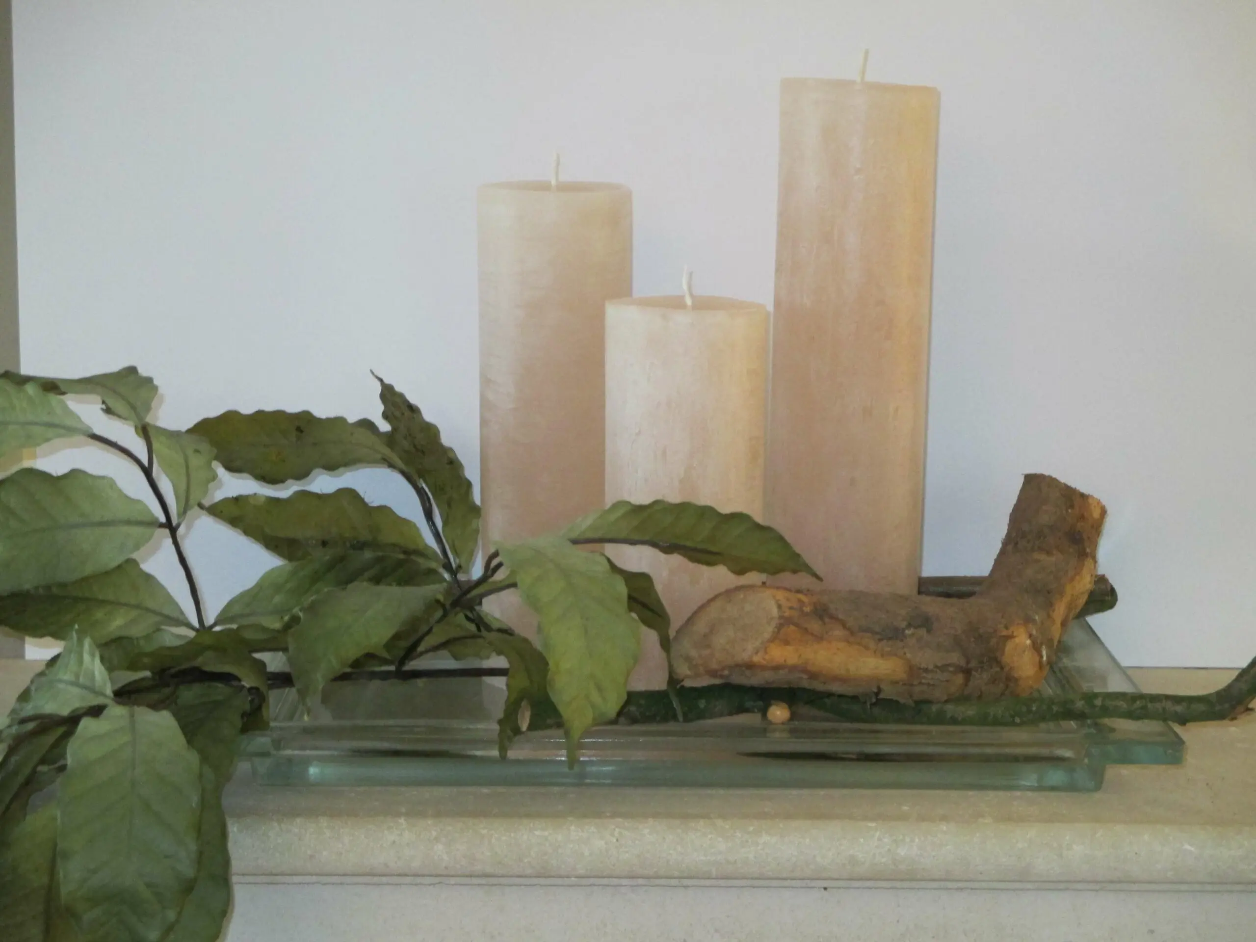 Krulkaarsen, Bika kaarsen, set van 3, Fumé 333104 - Afbeelding 2