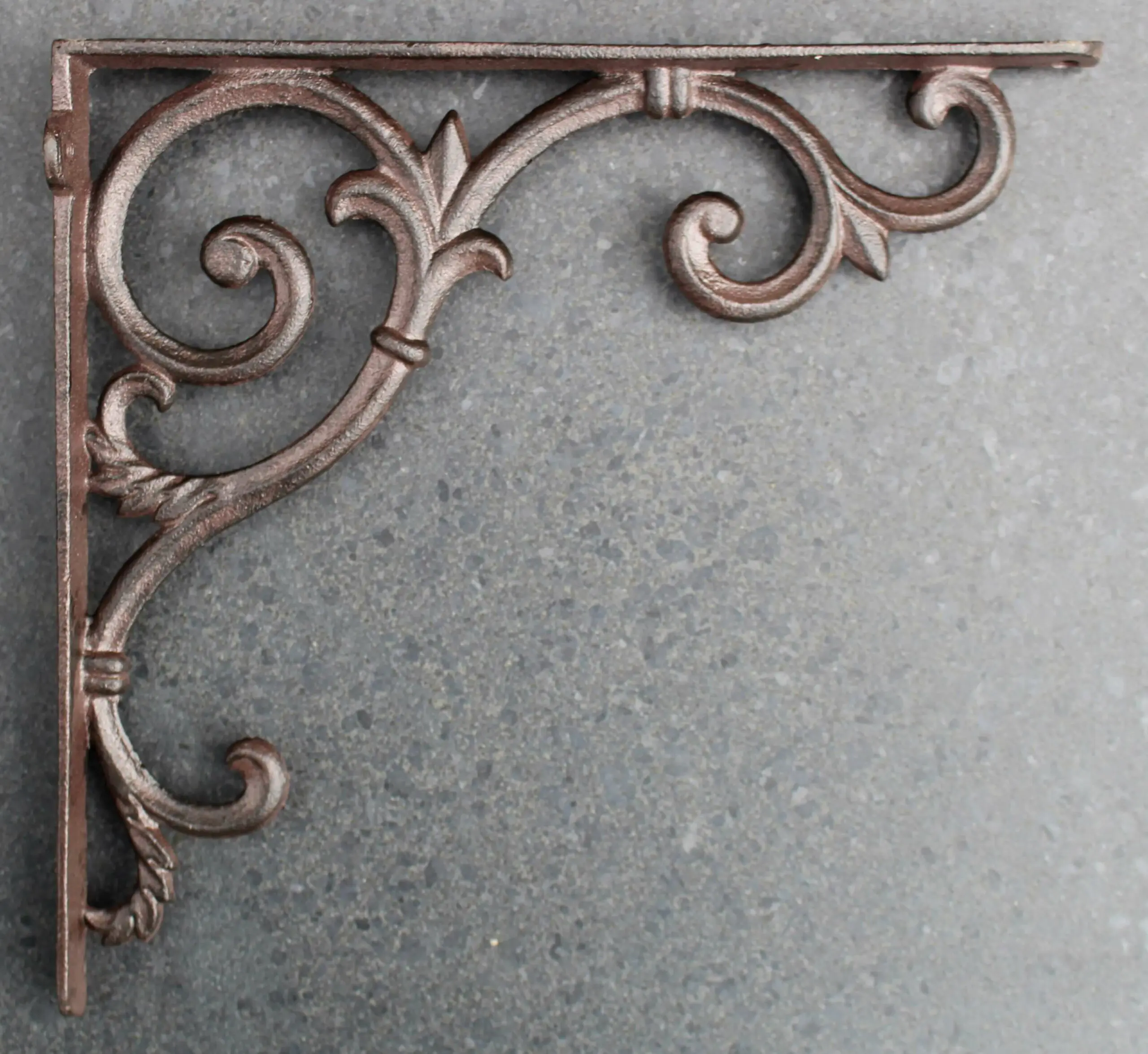 Plankdrager sierlijk, 25 cm, gietijzer PD154 - Afbeelding 2