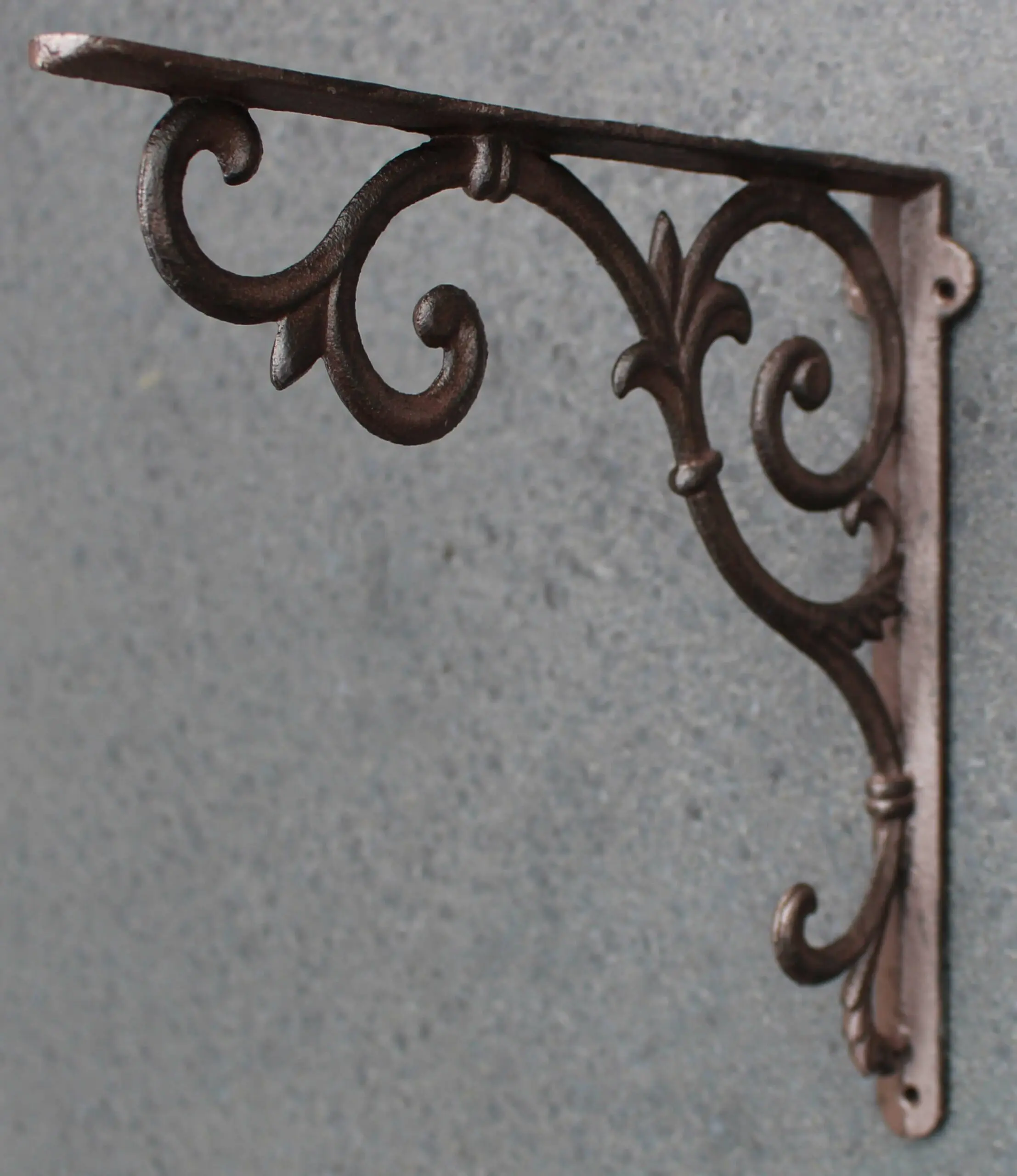 Plankdrager sierlijk, 25 cm, gietijzer PD154 - Afbeelding 3