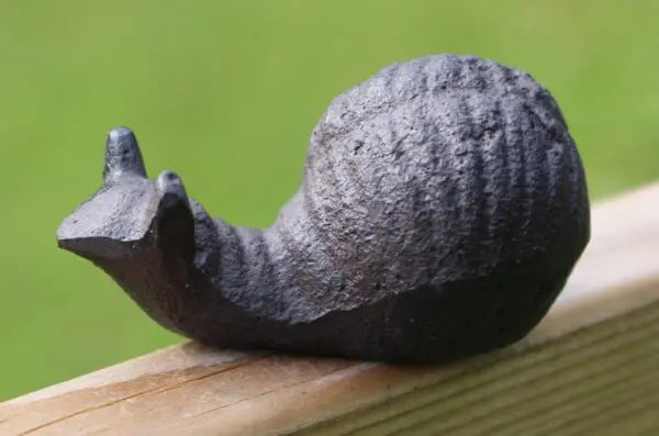 Dierenbeeld slakje, gietijzer SG110 - Afbeelding 5