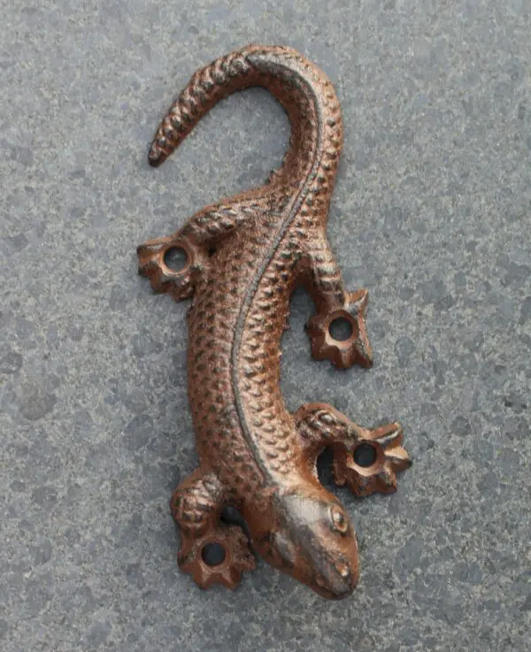 Hagedis, Salamander, Gietijzer HG320 - Afbeelding 2