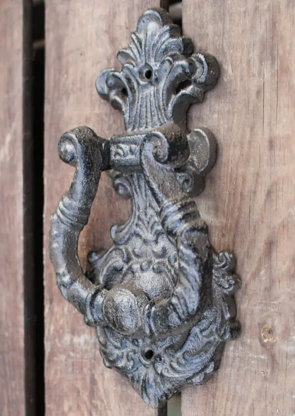 Deurklopper klassiek, gietijzer DG050