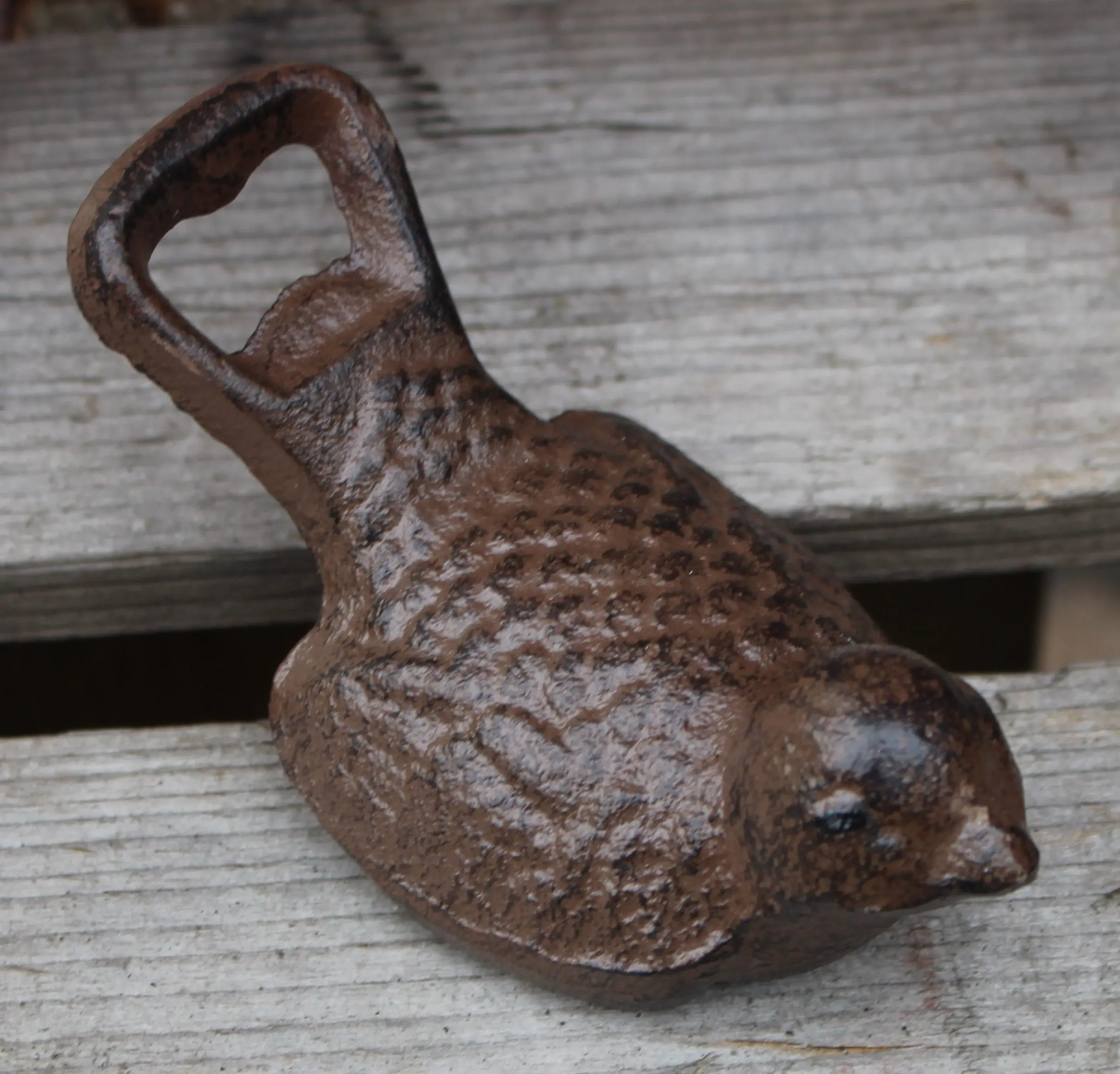 Flesopener Vogel, Gietijzer FG564 - Afbeelding 2