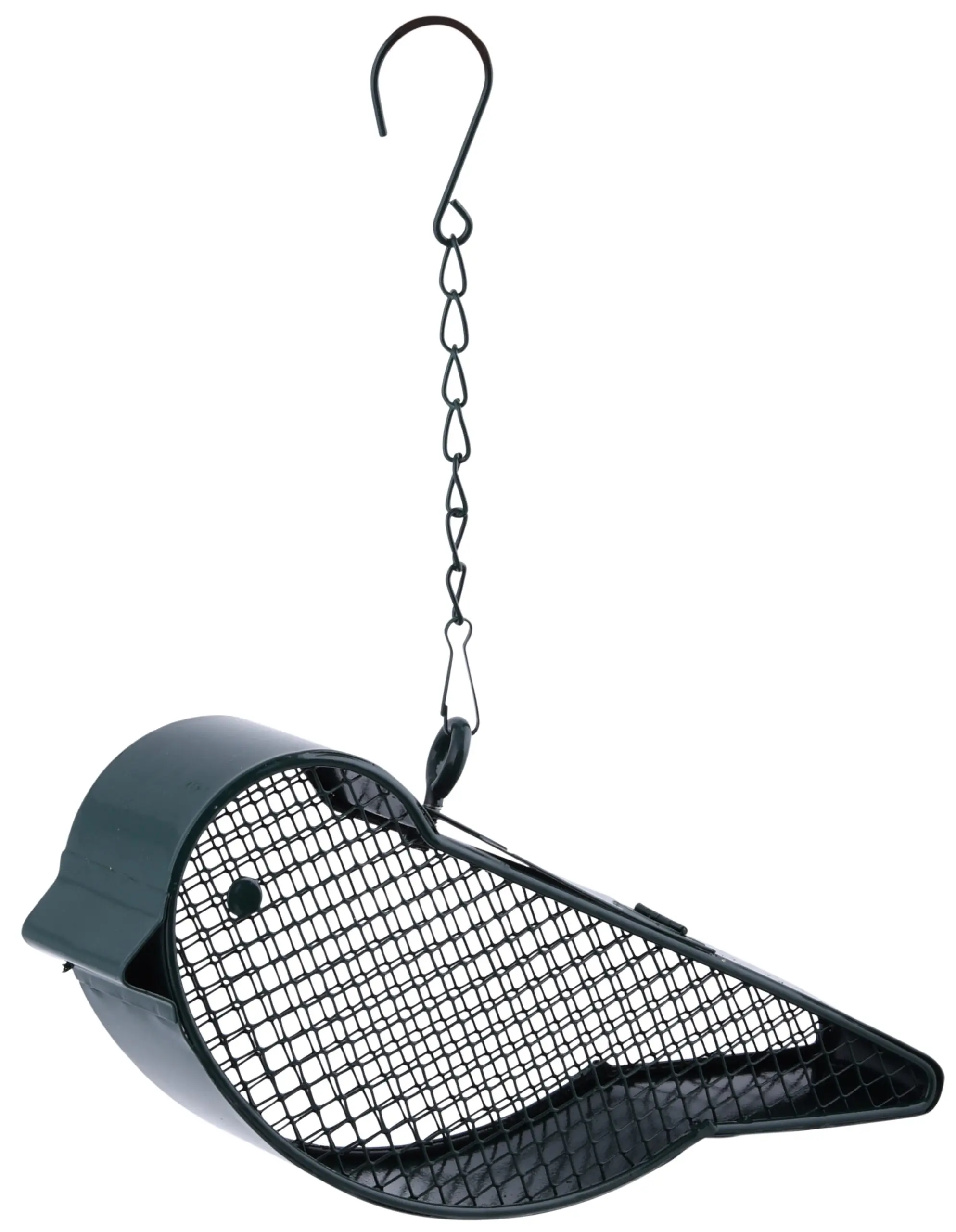 Vogelvoerhanger, Voederkorf Vogel voor Pinda's, Groen, Staal FB427 - Afbeelding 3