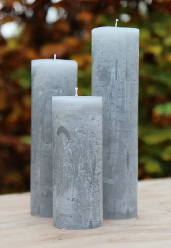 Krulkaarsen, Bika Kaarsen, set van 3, Potlood 333116 - Afbeelding 5