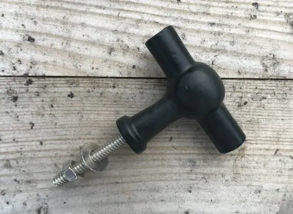 Handgreep, Knop, Industrieel, Zwart, Gietijzer - Afbeelding 4