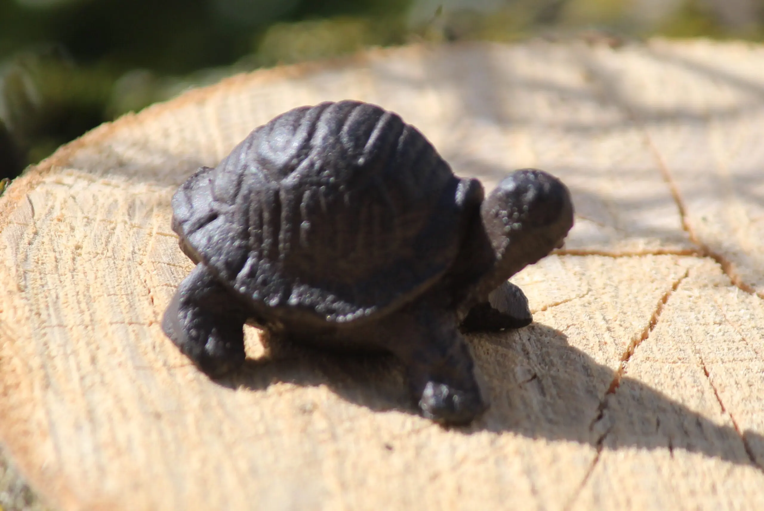 Schildpad, klein, gietijzer SG332 - Afbeelding 3
