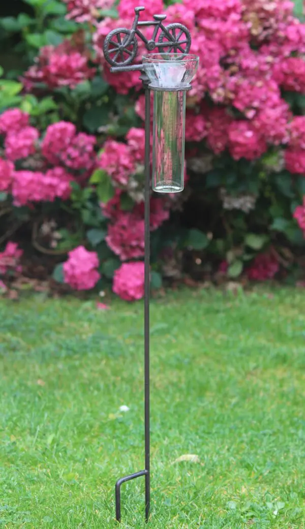 Regenmeter fiets, gietijzer RM159 - Afbeelding 3