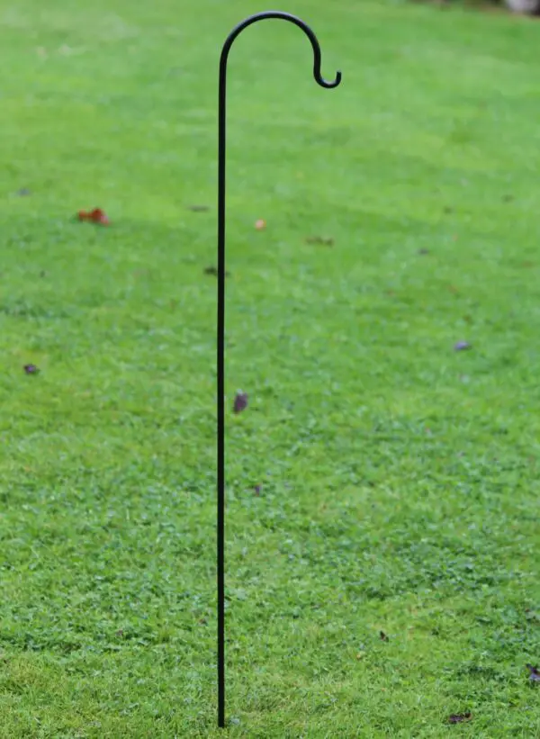 Tuinhaak herdersstaf 100 cm, zwart SH20014 - Afbeelding 3