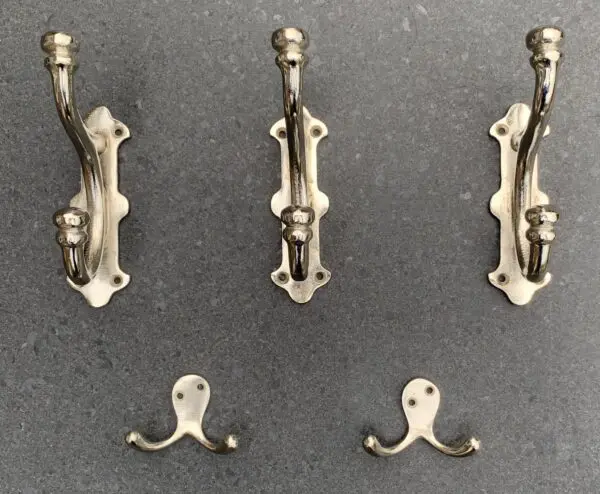 Kapstokhaak Dubbel Zilver KH315 - Afbeelding 4