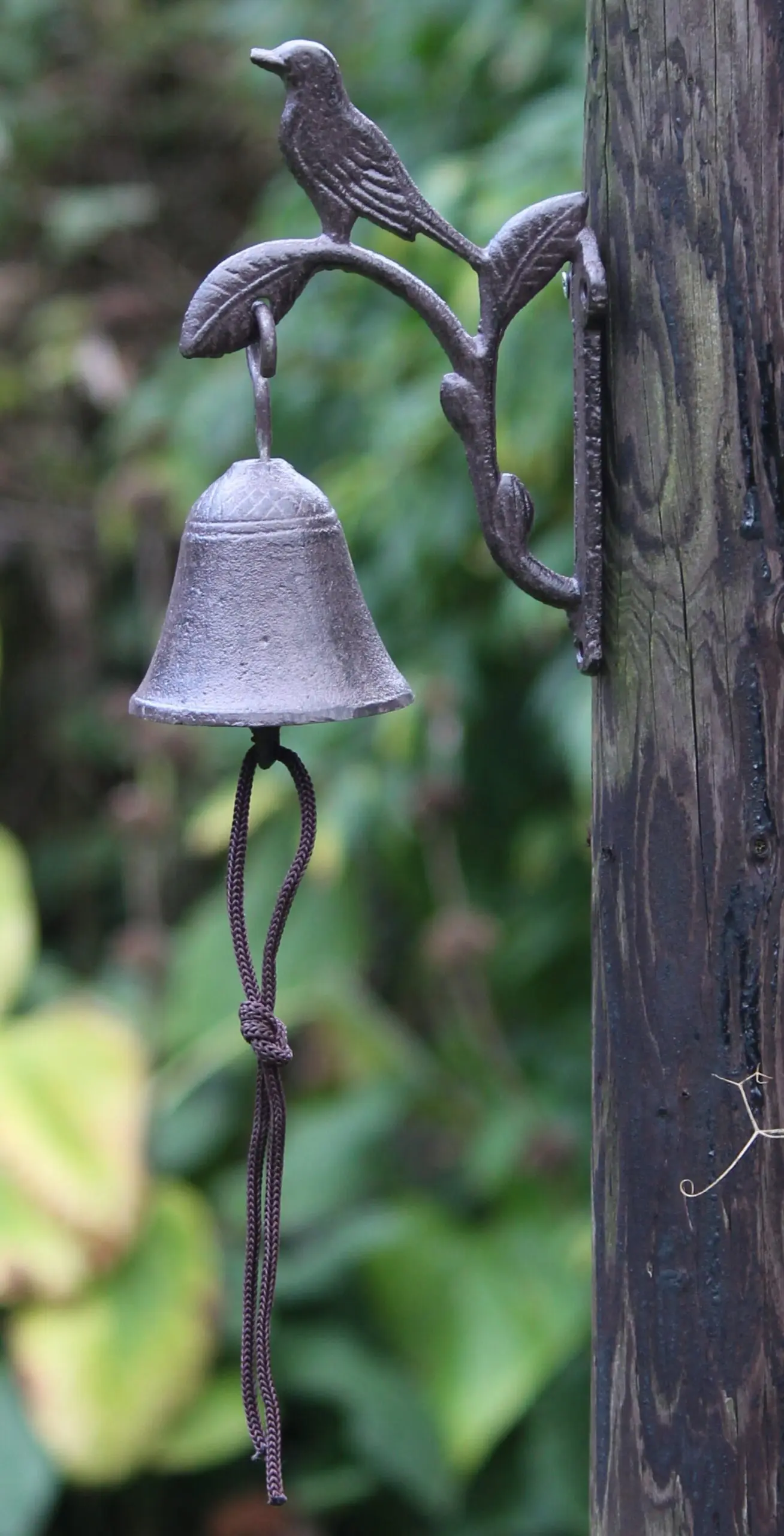 Deurbel vogel, gietijzer DB143 - Afbeelding 3