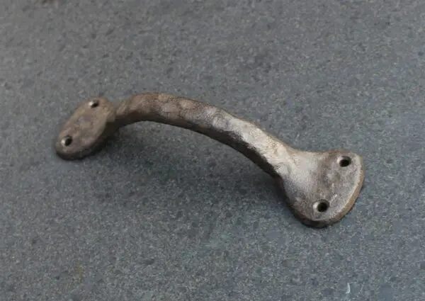 Handgreep, Eenvoudig en Robuust  20 cm, bruin, Gietijzer HG752 - Afbeelding 2