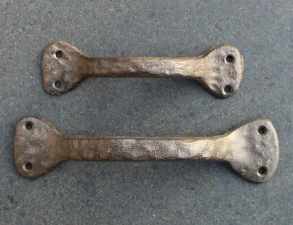 Handgreep, Eenvoudig en Robuust  20 cm, bruin, Gietijzer HG752 - Afbeelding 3