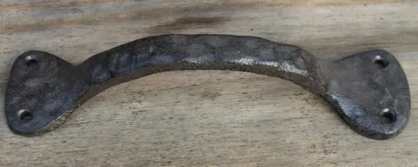 Handgreep, Eenvoudig en Robuust  20 cm, bruin, Gietijzer HG752 - Afbeelding 4
