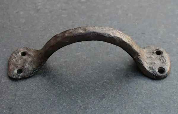Handgreep, eenvoudig en robuust  15 cm., donkerbruin, HG753