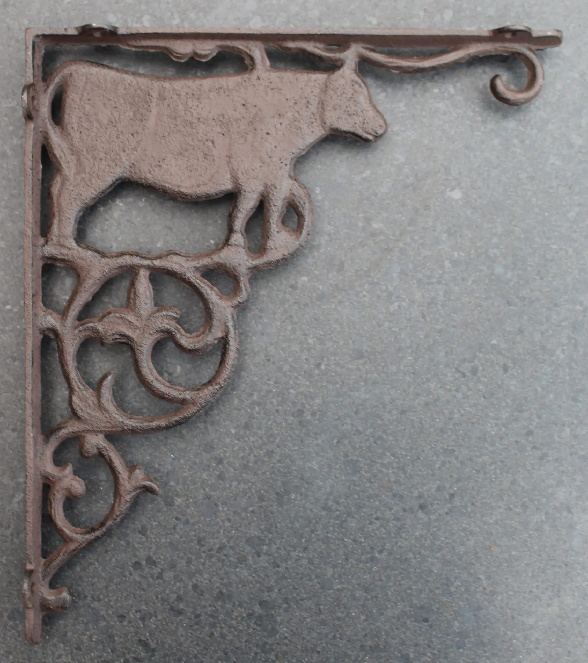 Plankdrager koe 25,3 cm., gietijzer 6Y3018