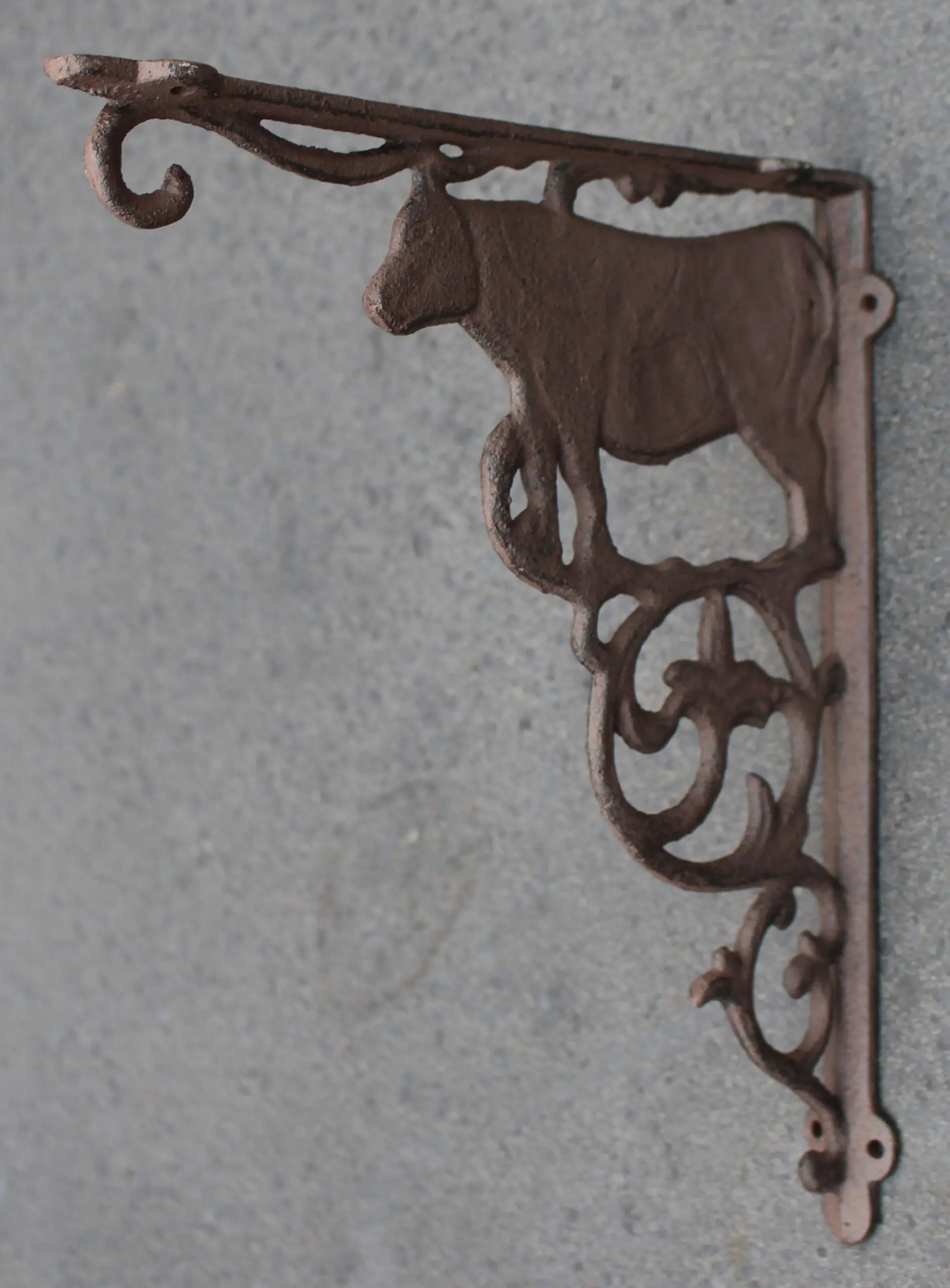 Plankdrager koe 25,3 cm., gietijzer 6Y3018 - Afbeelding 2