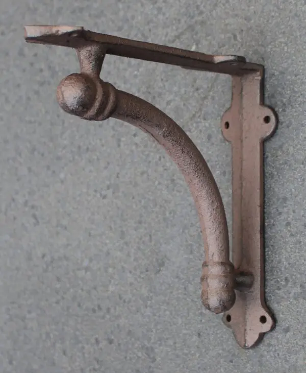 Plankdrager boog, 18,8 cm. gietijzer 6Y3022 - Afbeelding 2