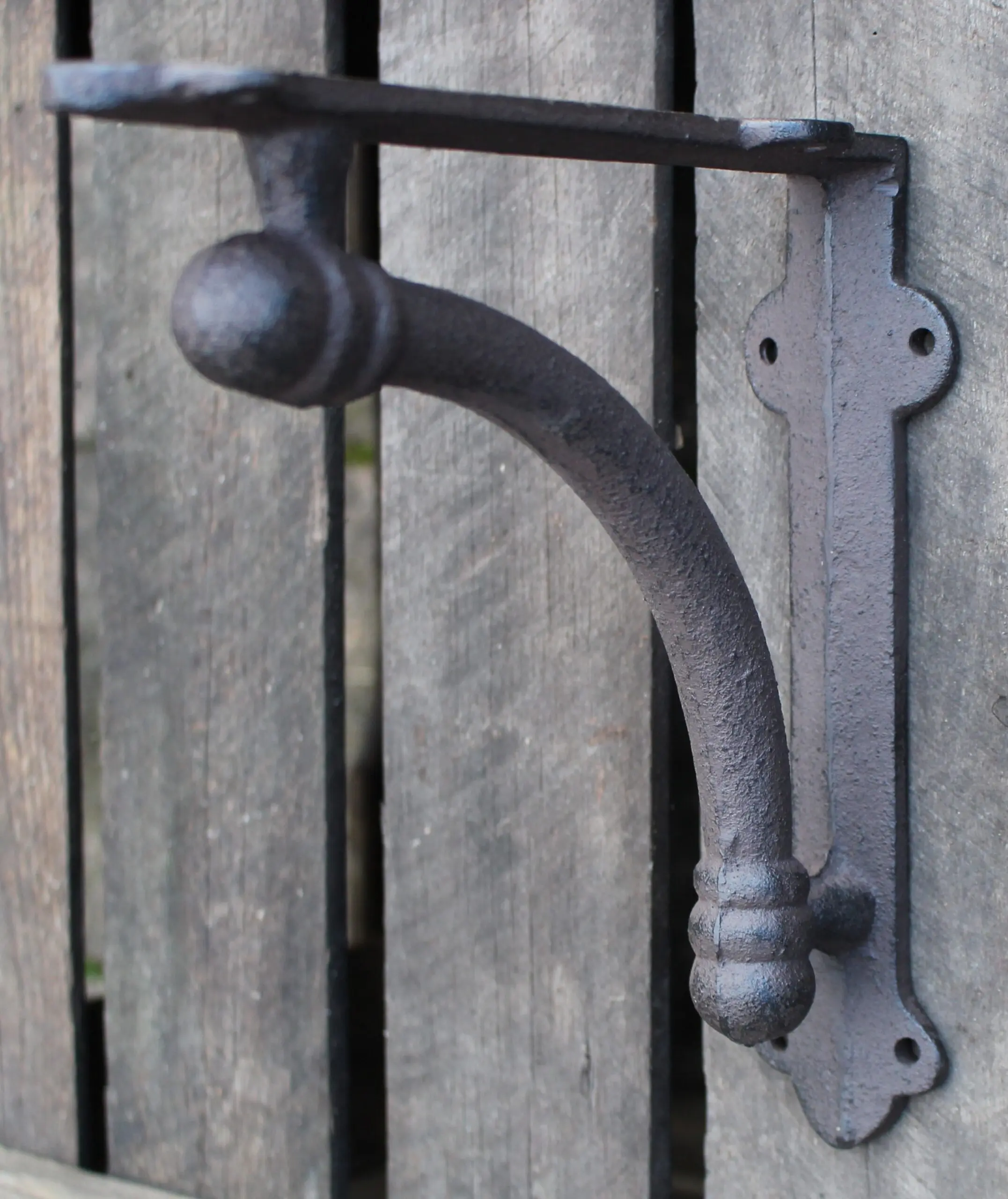Plankdrager boog, 18,8 cm. gietijzer 6Y3022 - Afbeelding 3