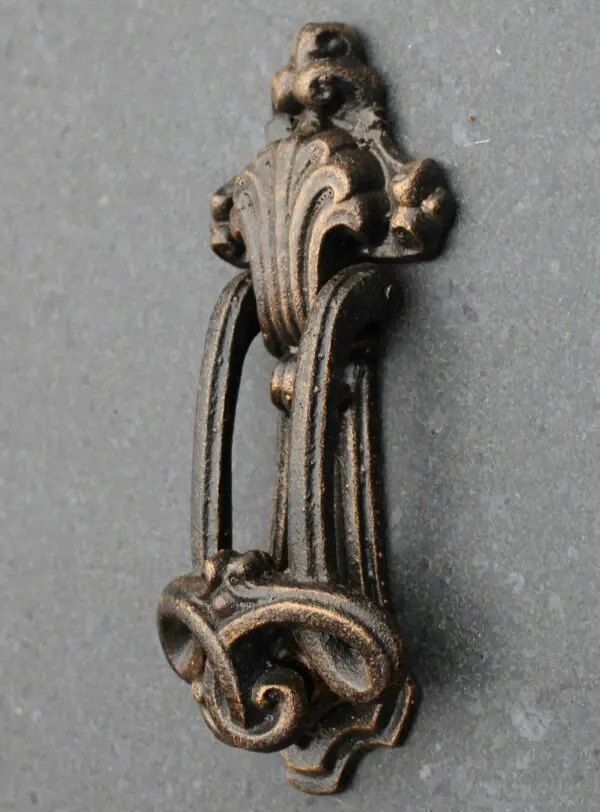 Deurklopper klassiek, ornament, gietijzer DG144 - Afbeelding 2