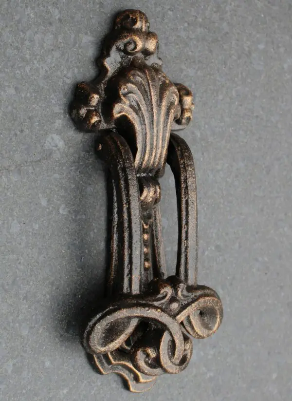 Deurklopper klassiek, ornament, gietijzer DG144 - Afbeelding 5
