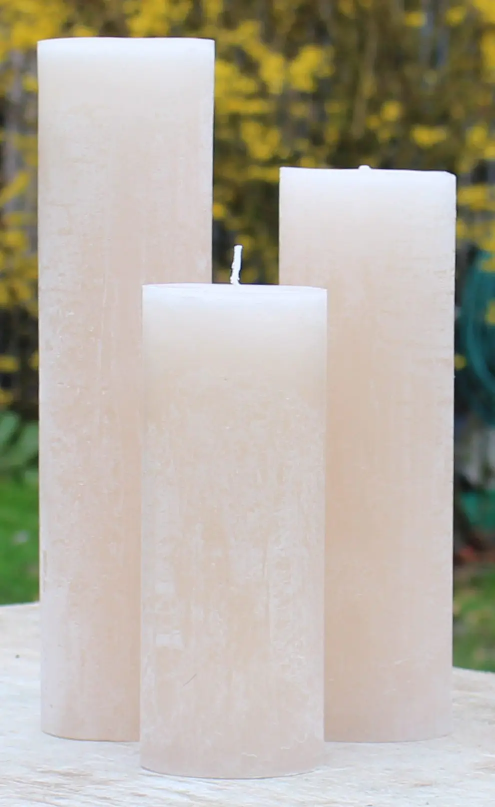 Krulkaarsen, Bika kaarsen, set van 3, Fumé 333104 - Afbeelding 3