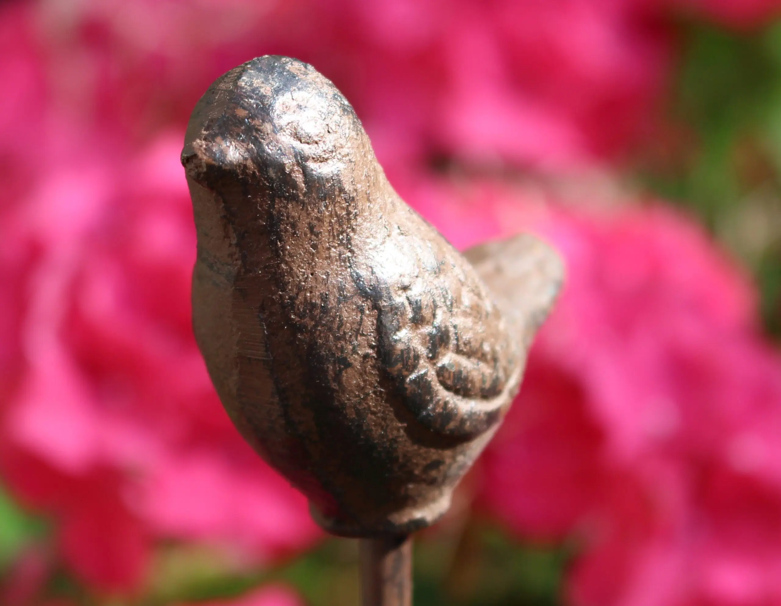 Tuinsteker vogel, gietijzer      SV162 - Afbeelding 2