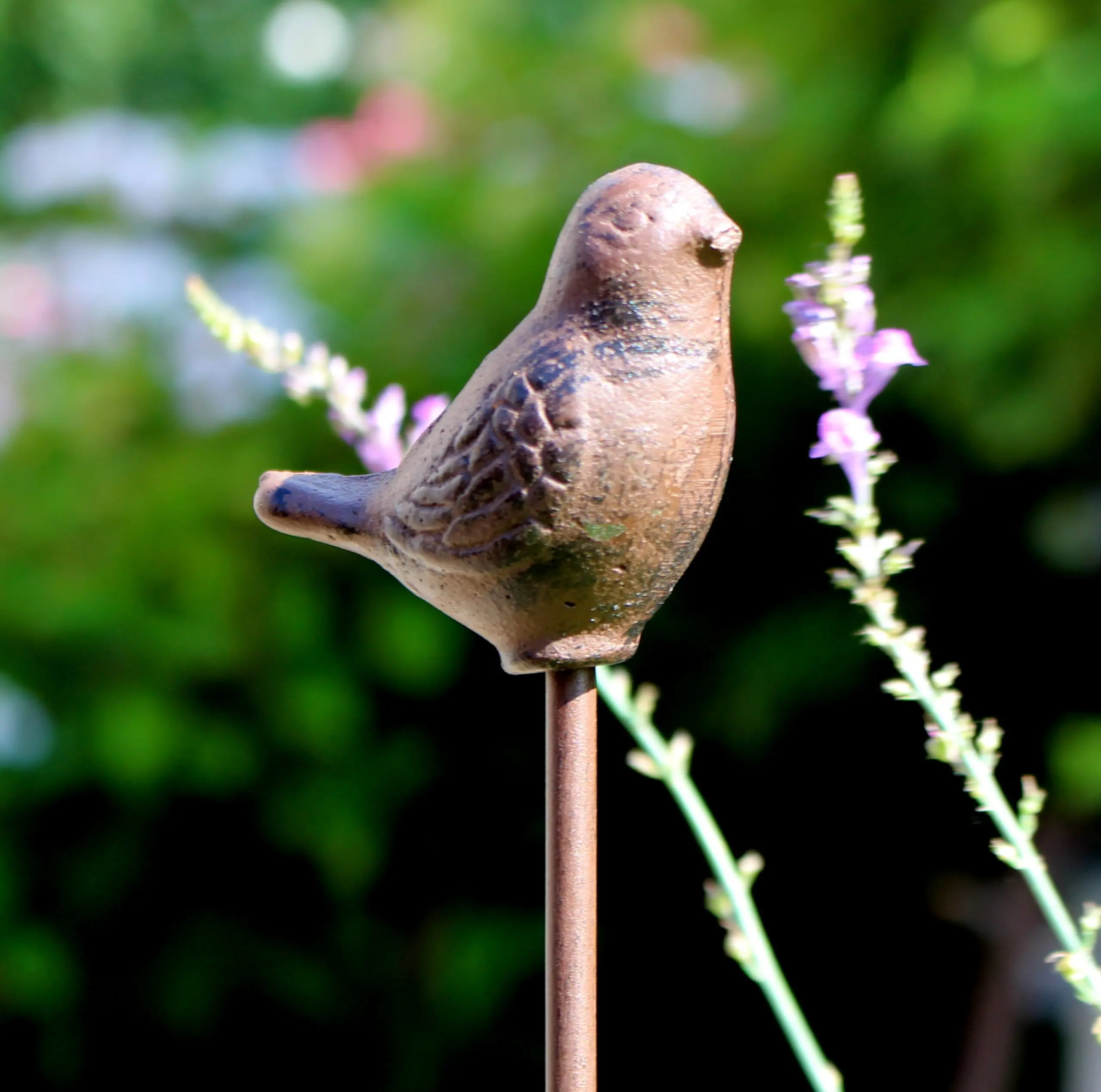 Tuinsteker vogel, gietijzer      SV162 - Afbeelding 4