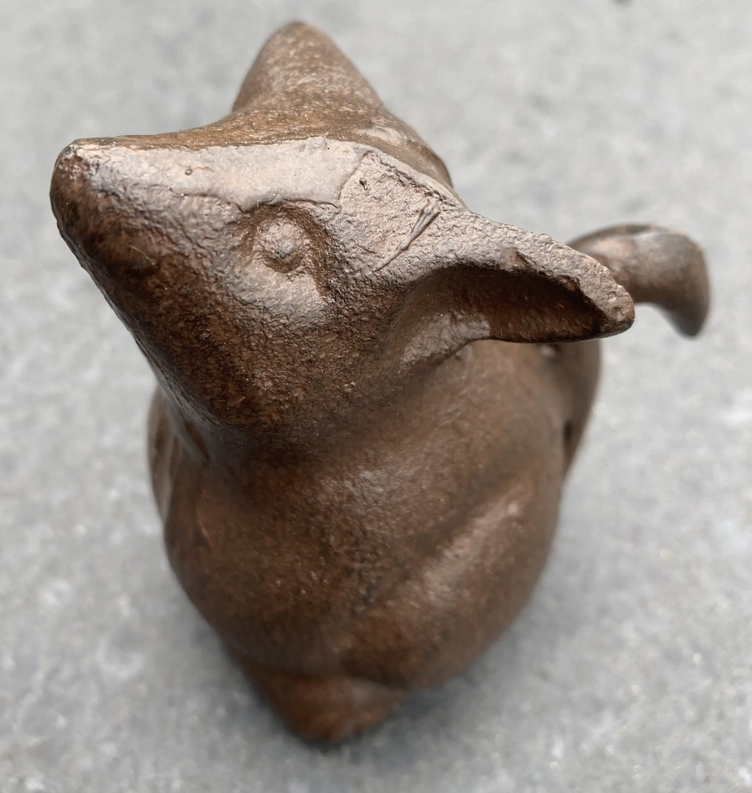 Rat 7,3 cm. Gietijzer RG490