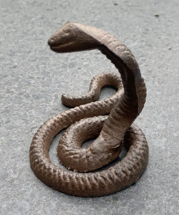 Slang 8,1 cm. Gietijzer klein SG415 - Afbeelding 3