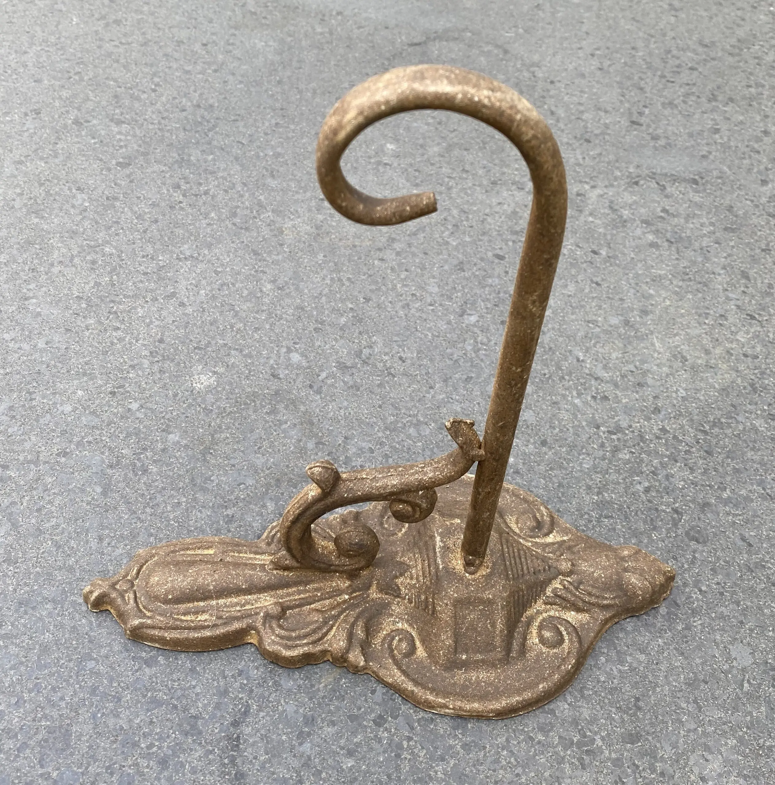 Wandhaak aged metal 25 cm. bruin WG325 - Afbeelding 4