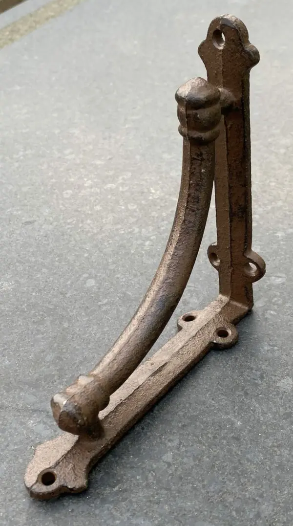 Plankdrager boog 13,8 cm. gietijzer PD122 - Afbeelding 4