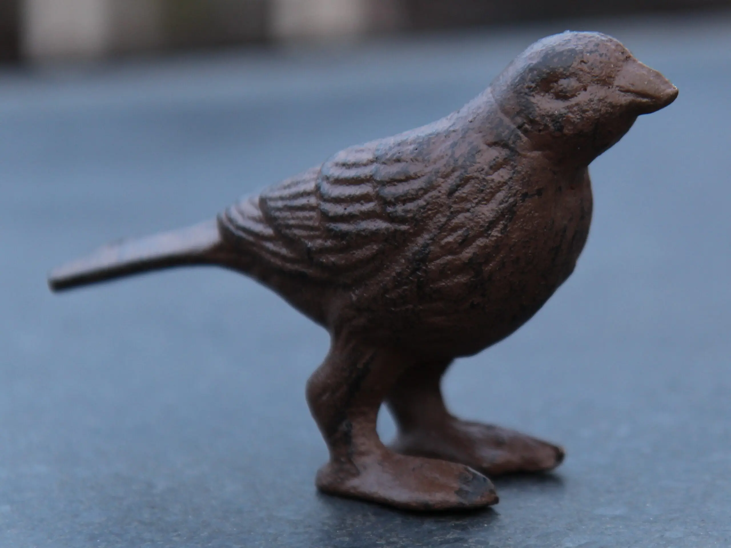 Vogel, Gietijzer TT118 - Afbeelding 3