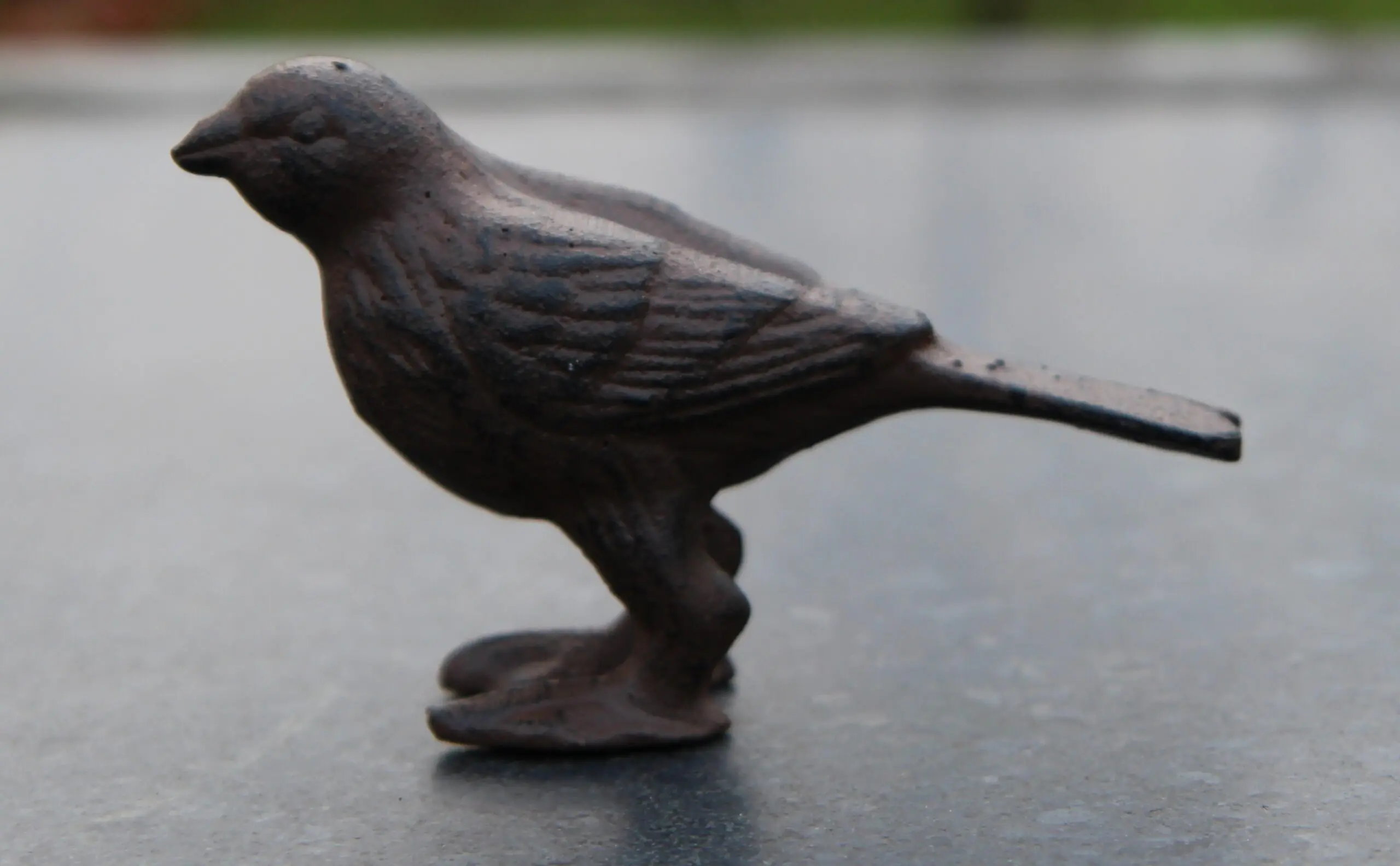 Vogel, Gietijzer TT118 - Afbeelding 2