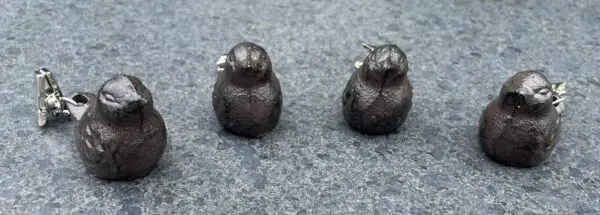 Tafelkleedgewichtjes vogel, gietijzer TK2581