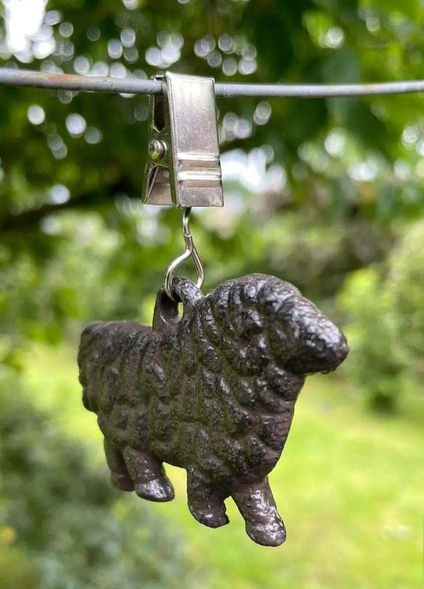 Tafelkleedgewichtjes boerderijdieren, gietijzer TK2579 - Afbeelding 2