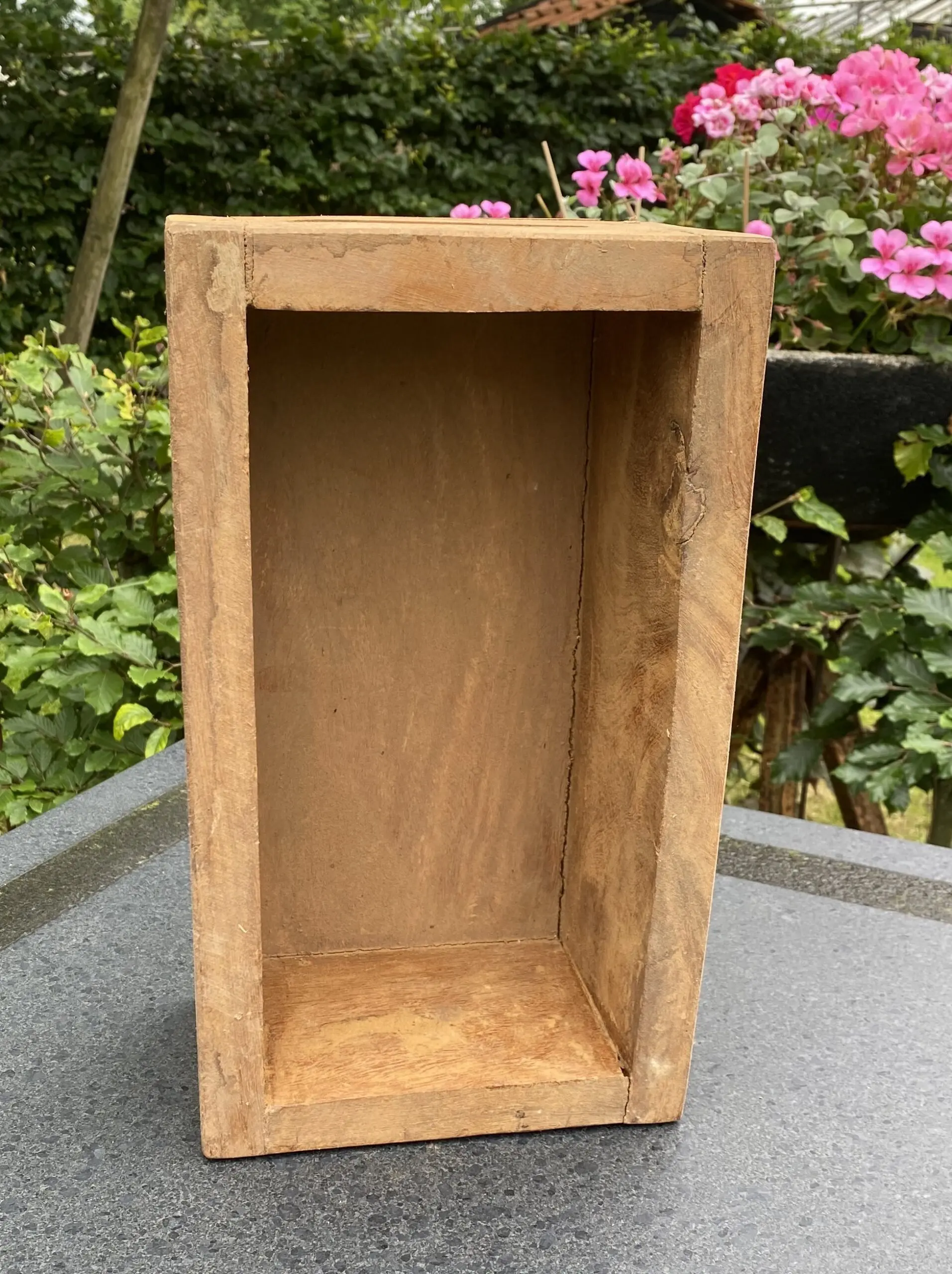 Houten bak, robuust, zwaar en groot HB330 - Afbeelding 3