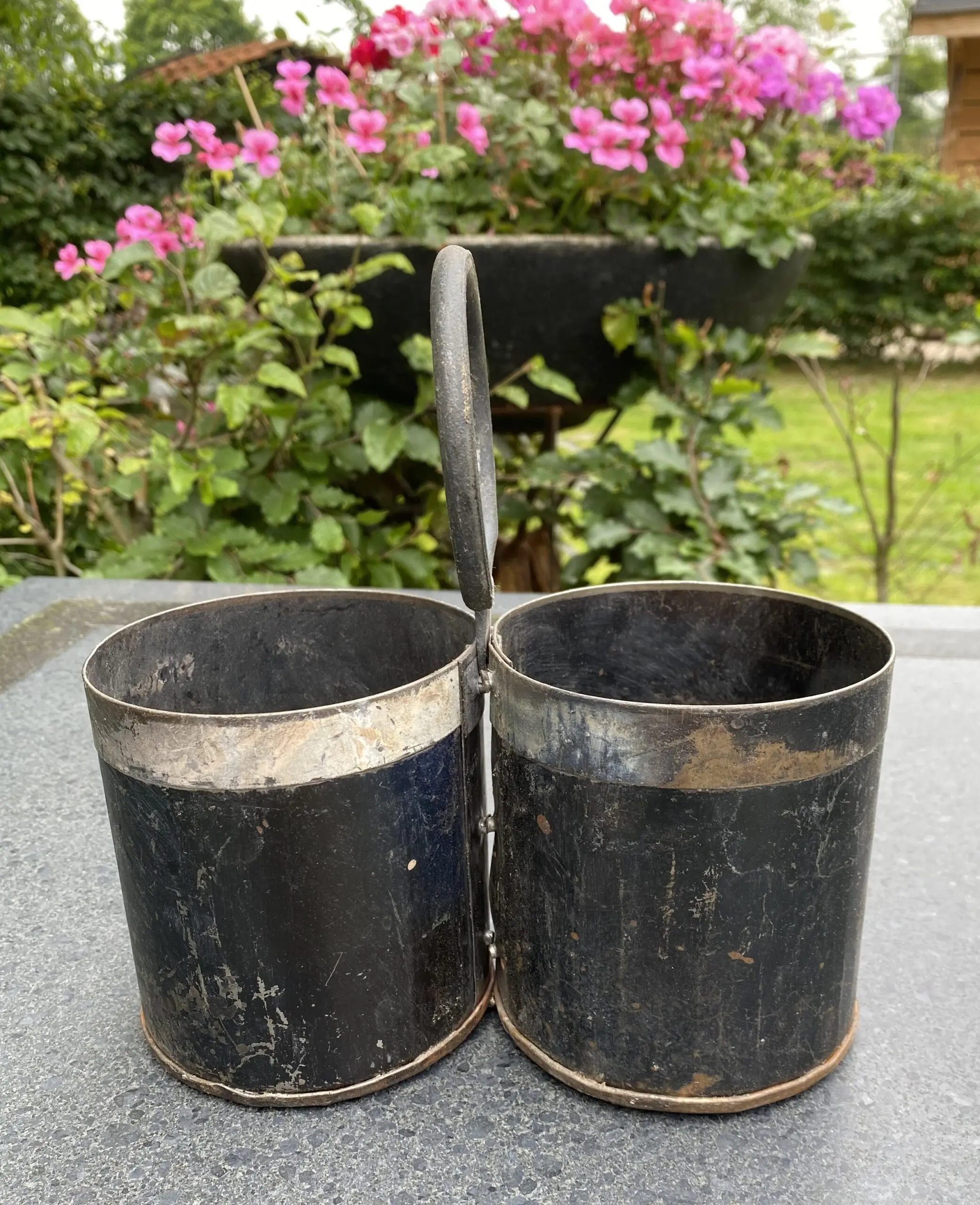 Bakjes met ring, metaal, rond MB210 - Afbeelding 3