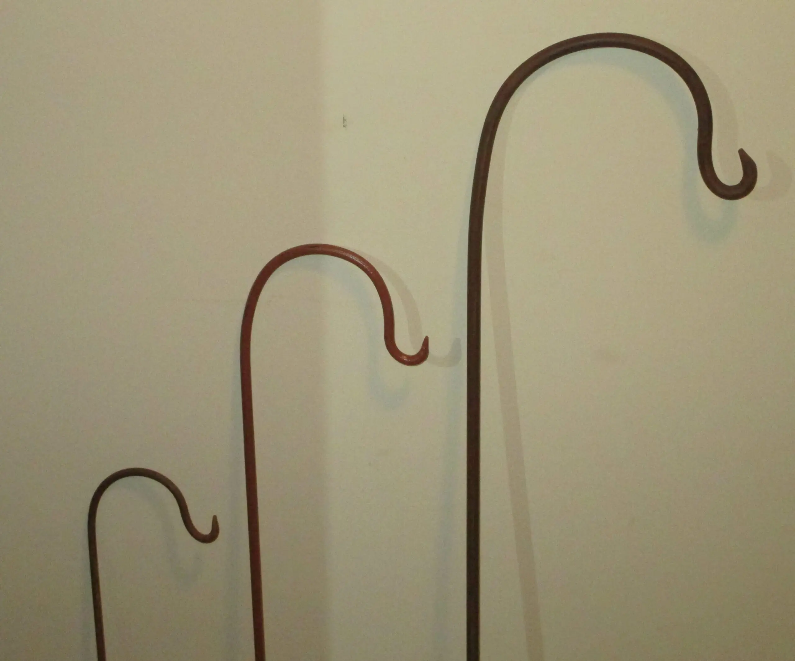 Tuinhaak, herdersstaf 80 cm. SH10012 - Afbeelding 4